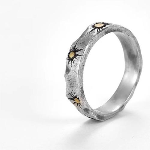 Mässing Finger Ring, plated, för människan, ursprungliga färgen, Säljs av PC