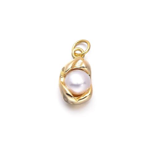 925 Sterling Silver siogairlín, le Pearl Fionnuisce, DIY, dathanna níos mó le haghaidh rogha, 14.80x8mm, Díolta De réir PC