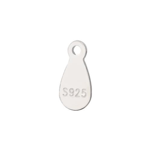 Argent sterling 925 Chaine d'extension avec breloque goutte, DIY & styles différents pour le choix, Vendu par PC