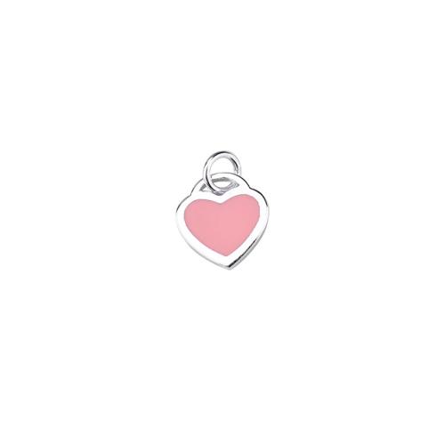 925 Sterling Silver Pendant Heart DIY & epoxy gel Sold By PC