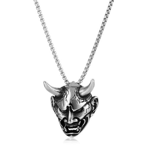 Titanium Steel Pendants plated punk style & for man original color Sold By PC