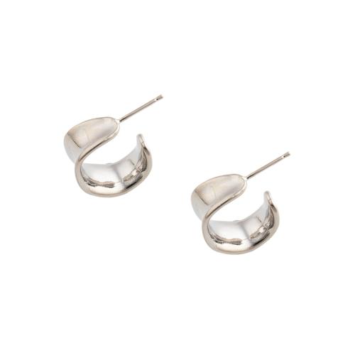 Brass Stud Earring fashion jewelry & for woman Sold By Pair