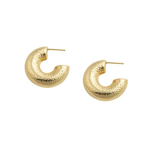 Brass Stud Earring fashion jewelry & for woman Sold By Pair