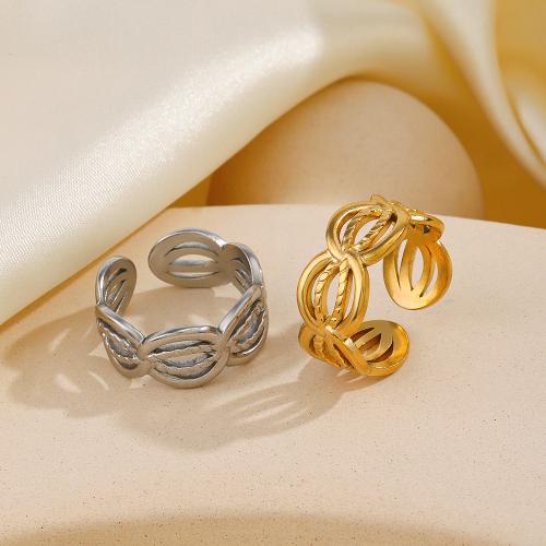 Stainless Steel Finger Ring 304 Stainless Steel fashion jewelry & for woman Sold By PC