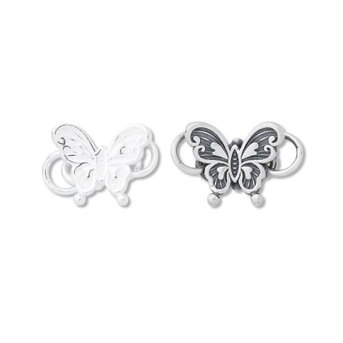 925 Sterling Silver Bracelet Findings Butterfly DIY Sold By PC