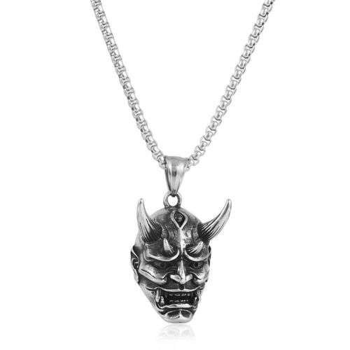 Pendentifs en titane, Acier titane, Placage, le style de punk & styles différents pour le choix & pour homme, couleur originale, Vendu par PC