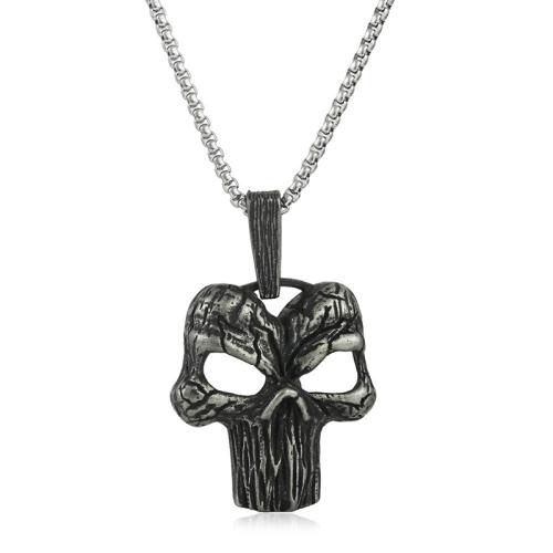 Pendentifs en titane, Acier titane, Placage, le style de punk & styles différents pour le choix & pour homme, couleur originale, Vendu par PC