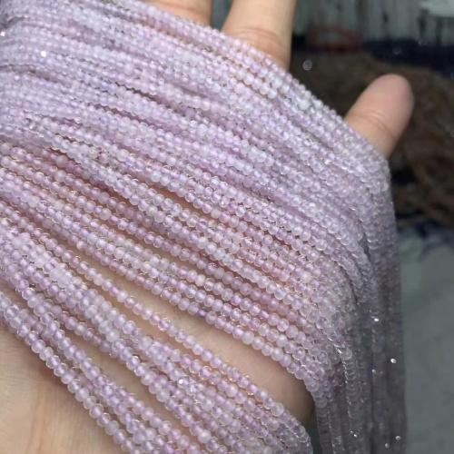 Natural Quartz Jewelry Beads Lavender Quartz polished DIY & faceted light purple Sold Per Approx 38-40 cm Strand