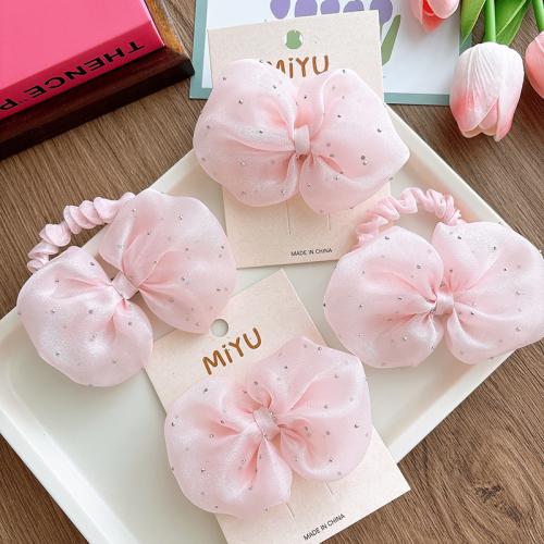 مختلطة اكسسوارات الشعر, قماش, صناعة يدوية, فتاه & أنماط مختلفة للاختيار, Hair clip :5cm, bow :10cm., تباع بواسطة PC