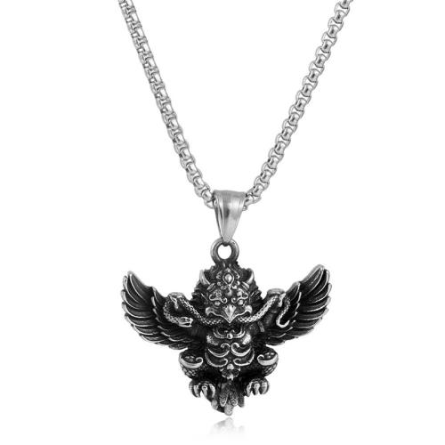 Pendentifs en titane, Acier titane, Placage, le style de punk & styles différents pour le choix & pour homme, couleur originale, Vendu par PC