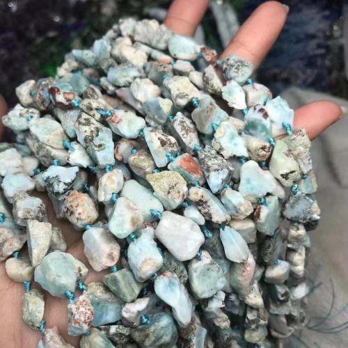 Gemstone Jewelry Beads Larimar polished DIY Sold Per Approx 38-40 cm Strand