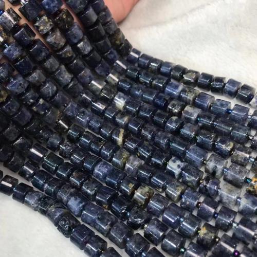 Dragi kamen perle Nakit, Iolite, Rondelle, uglađen, možete DIY, 7x10mm, Prodano Per Približno 38-40 cm Strand