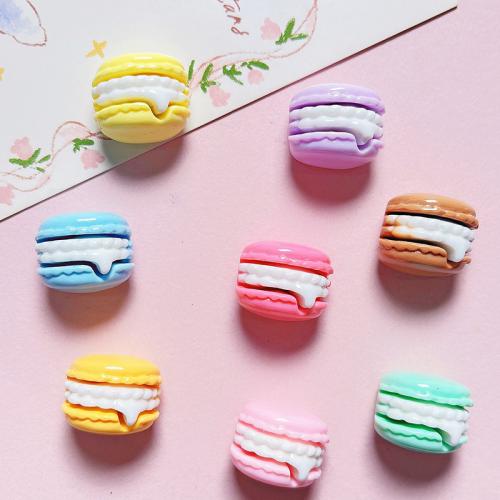 Mobile Phone DIY Decoration Resin Macaron printing Sold By Bag