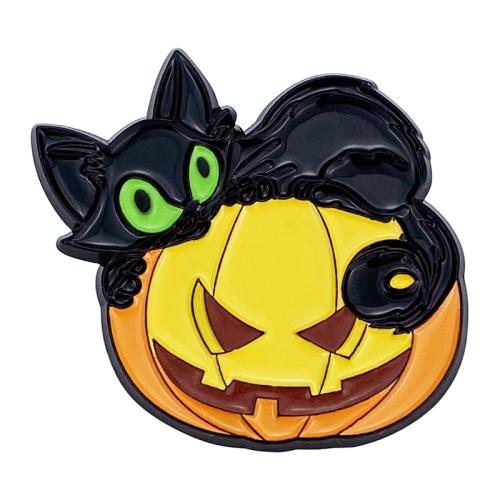 Zinc Alloy Brože, Zinek, vypalovací lak, Halloweenský design & unisex & různé styly pro výběr, Prodáno By PC