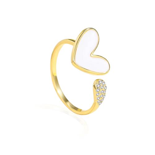 Cubic Zirconia micr3ofono pavimenta anillos de plata esterlina, plata de ley 925, micro arcilla de zirconia cúbica & para mujer & pegamento de gota, más colores para la opción, Vendido por UD