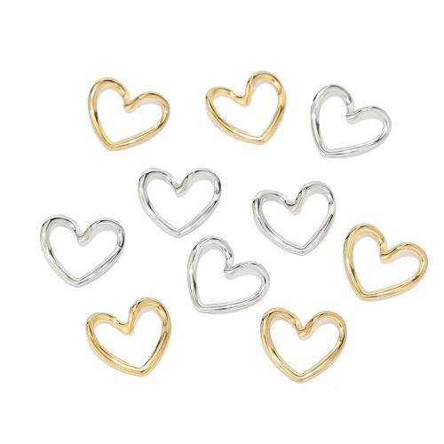 Stainless Steel Heart Pendants 304 Stainless Steel DIY Sold By PC