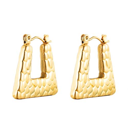 Acier inoxydable Levier Retour Earring, Acier inoxydable 304, Placage, pour femme, plus de couleurs à choisir, 22.20x22mm, Vendu par paire