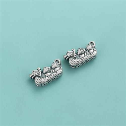 925 Sterling Silver Beads DIY original color Sold By PC