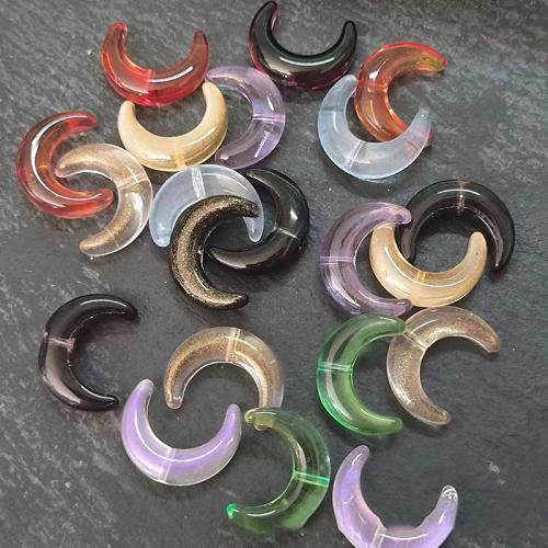 الخرز امبورك اليدوية, stoving الورنيش, ديي, المزيد من الألوان للاختيار, 17x13mm, تقريبا 100أجهزة الكمبيوتر/حقيبة, تباع بواسطة حقيبة