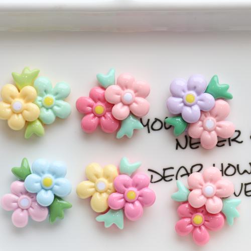 Hair Accessories DIY Findings Resin Flower enamel Sold By PC