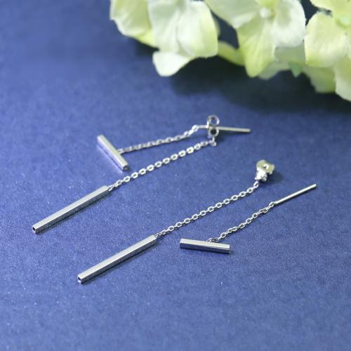 925 Boucles d’oreilles Sterling Silver Drop & Dangle, Argent sterling 925, bijoux de mode & pour femme, Vendu par paire