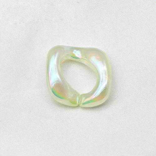 Acryl Linking Ring, DIY, meer kleuren voor de keuze, 23x23mm, Ca 100pC's/Bag, Verkocht door Bag