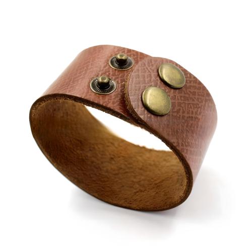 PU cavo bracciali, with lega in zinco, placcato, Vintage & unisex, nessuno, 40mm, Lunghezza 23 cm, Venduto da PC