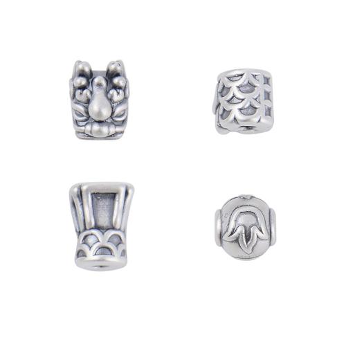 925 Sterling Silver Beads DIY original color Sold By PC