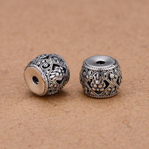 925 Sterling Silver Beads DIY original color Sold By PC