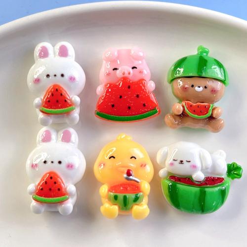 Mobile Phone DIY Decoration Resin Cartoon Sold By PC