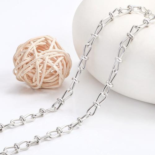 Nehrđajućeg čelika Nekclace Chain, 304 nehrđajućeg čelika, možete DIY, Približno 2m/Torba, Prodano By Torba