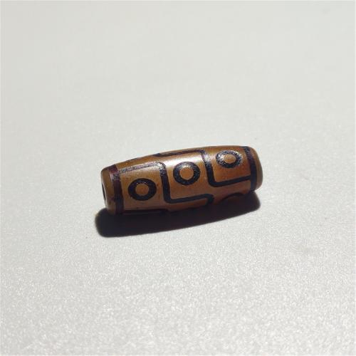 アゲートビーズ, めのう, DIY & さまざまなパターンの選択, 無色, 30x12mm, 売り手 パソコン