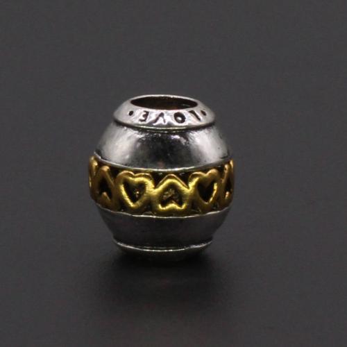 Zinc Alloy Jewelry Beads gold color plated DIY & enamel nickel lead & cadmium free Sold By PC