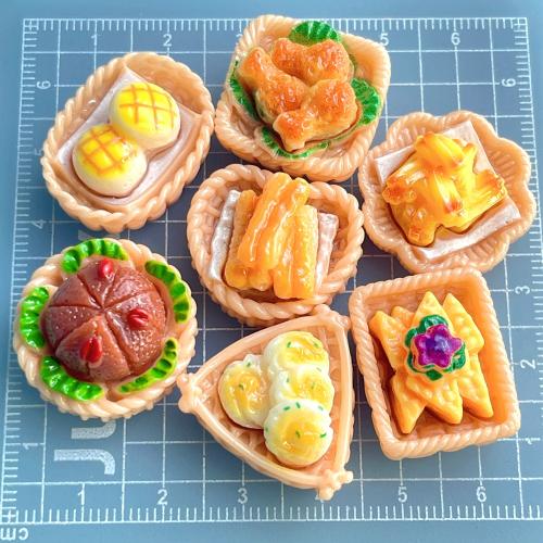 Mobile Phone DIY Decoration Resin food shape & enamel DIY kit length 20-25mm Sold By PC