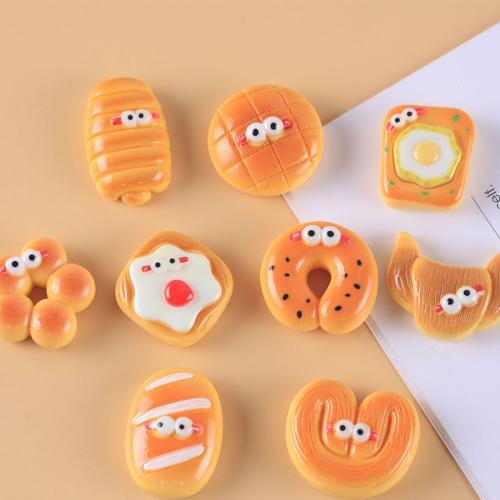 Mobile Phone DIY Decoration Resin Bread & enamel Sold By PC