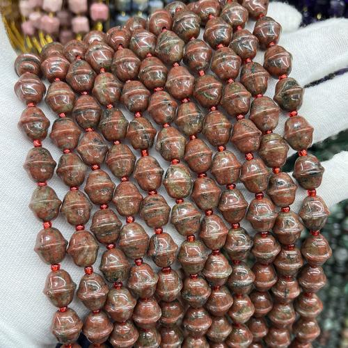 Gemstone Jewelry Beads Red Jasper fashion jewelry & DIY mixed colors Sold Per Approx 38 cm Strand