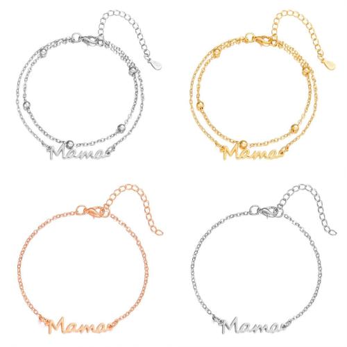 Zinklegering armbandkettingen, Zinc Alloy, met Messing, handgemaakt, mode sieraden & verschillende stijlen voor de keuze & voor vrouw, meer kleuren voor de keuze, Verkocht door PC