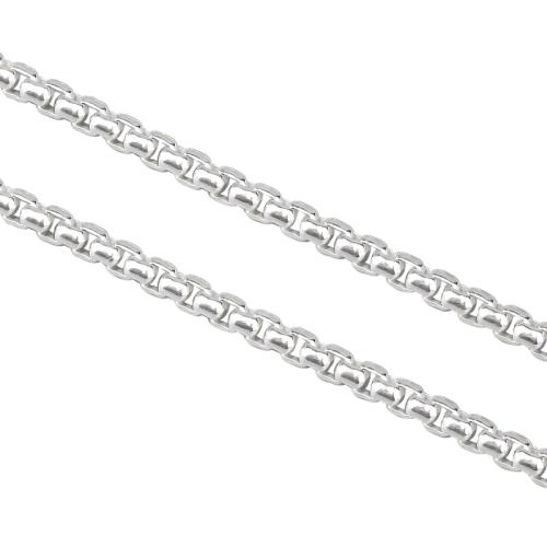 Catene d'argento Sterling, 925 sterline d'argento, DIY & unisex, argento, Venduto da m