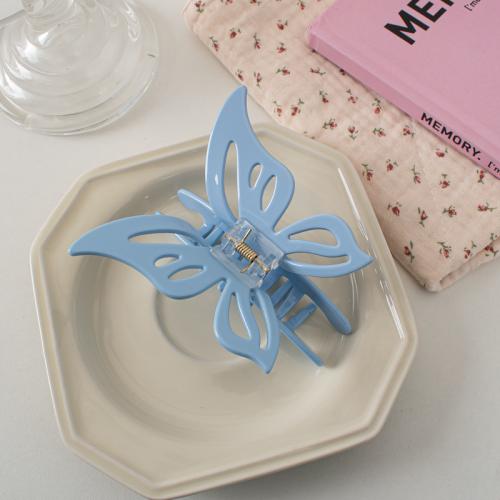 Hair Claw Clips Acetate Butterfly handmade for woman Sold By PC