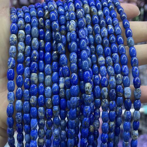 Coirníní lapis lazuli, Buicéad, jewelry faisin & DIY, lapis lazuli, Length about 5-7mm, Díolta Per Thart 38 cm Snáithe