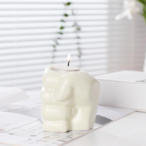 Porcelán Candle Holder, pro domácnosti a kanceláře & Udržitelné, více barev na výběr, Prodáno By PC