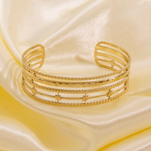 Stainless Steel Bangle 304 Stainless Steel Vacuum Ion Plating fashion jewelry & for woman Sold By PC