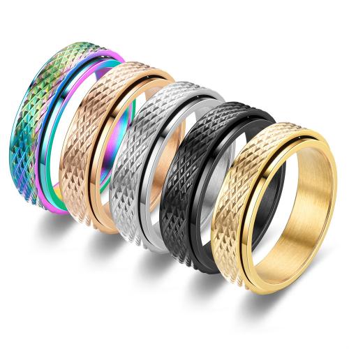 Titanium Steel Finger Ring plated fashion jewelry Sold By PC