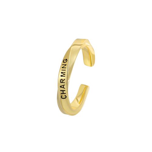 Brass Finger Ring plated for woman & enamel Sold By PC