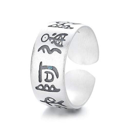 Argent sterling 925 Cuff Bague, Vintage & unisexe, plus de couleurs à choisir, Taille:6-9, Vendu par PC