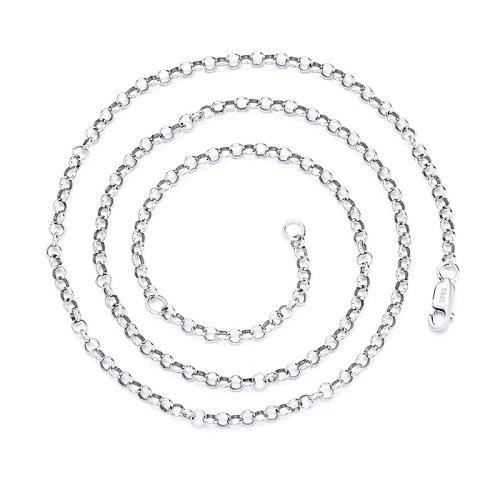 Argent sterling 925 collier, unisexe & normes différentes pour le choix, Vendu par PC