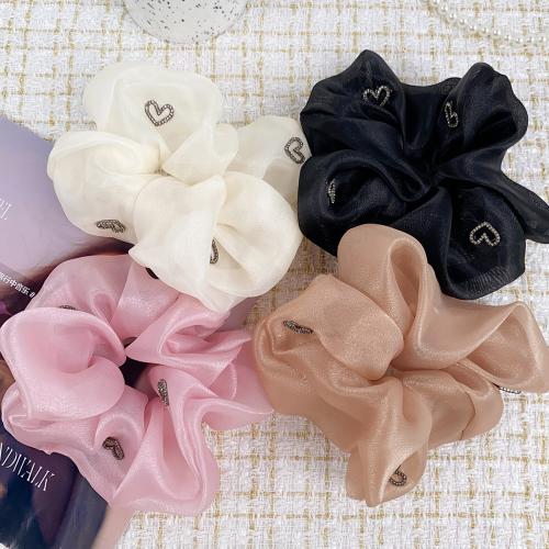 Hair Scrunchies Plastic handmade for woman Sold By PC