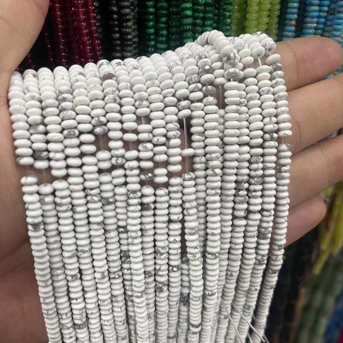 Perline gioielli gemme, pietra preziosa, abaco, lucido, gioielli di moda & DIY & materiali diversi per la scelta, nessuno, 2x4mm, Appross. 160PC/filo, Venduto da filo