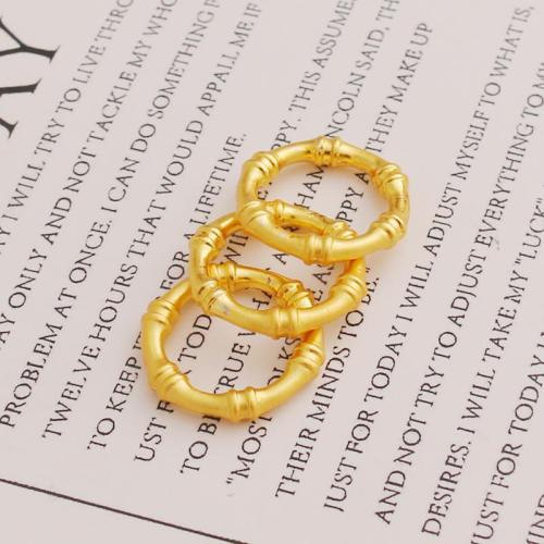 Zinklegering Linking Ring, Zinc Alloy, gold plated, DIY, nikkel, lood en cadmium vrij, 18mm, Verkocht door PC