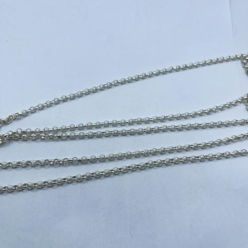 925 Sterling Silver Chains DIY silver color Sold By G